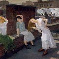 John Sloan, Sunday, Women Drying Their Hair, 1912, Addison Gallery of American Art, Phillips Academy, Andover, Massachusetts; museum purchase (1938.67), All rights reserved