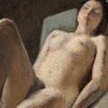 Gigi CHESSA (Torino 1898 - 1935), Nudo sulla poltrona, 1929, olio su tela, cm 54 x 47, 5, Courtesy Galleria Il Ponte, Torino