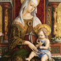 Madonna della Candeletta - Tempera e olio su tavola, cm 219 x 74,5 cm - Milano, Pinacoteca di Brera