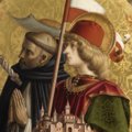 I santi Ansovino e Gerolamo - Tempera e olio su tavola, cm 182 x 72 cm - Venezia, Gallerie dell'Accademia
