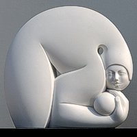 Jimnez Deredia - Canto a la Vida, 2002 - Marmo bianco di Grecia, cm. 64 x 220 x 30 - Palazzo delle Esposizioni