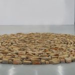 Richard Long - Maritime Spiral, 2008 - Pietre, 550x650 cm circa - Courtesy Galleria Tucci Russo Studio per l'Arte Contemporanea