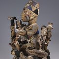 Mask (Gelede) - Nigeria, Yoruba, Africa - Polychrome wood - Height: 72 cm - Paolo Manusardi, Milano