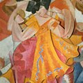 Gino Severini - Danseuse articule, 1915 - Olio su cartone con elementi mobili collegati da spaghi, cm 65.5x54 - Mariano di Traversetolo (Parma), Fondazione Magnani Rocca -  1999, Foto Scala - Firenze