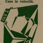 Luigi Spazzapan, Case in velocità, 1924, tempera su carta