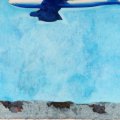 Aereo sulla città, 1966, olio su tela, cm 92x106