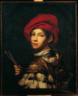 Ritratto di giovanetto in veste di pittore, quarto decennio del XVIII secolo