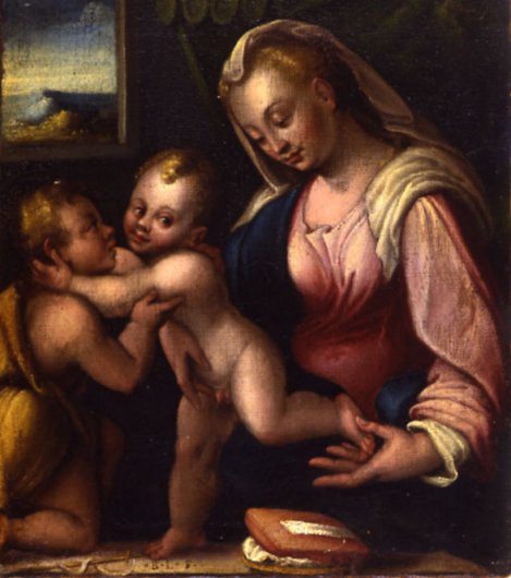 Madonna con il bambino e S. Giovannino