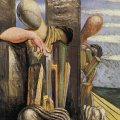 Giorgio de Chirico - Manichini in riva al mare, 1925-26 - Olio su tela - Dim: 92x73 cm