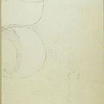 Jannis Kounellis, Senza titolo, 1959, tecnica mista su tela, 75x60 cm