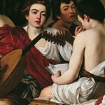 Michelangelo Merisi, detto il Caravaggio - Concerto - Olio su tela, 87,9x115,9 cm - New York ,The Metropitan Museum of Art