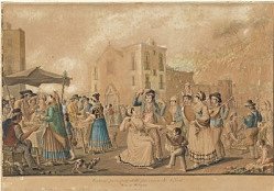 L. Del Giudice - Costumi principali delle Provincie di Napoli - Acquerello e tempera su carta, 1813 - Museo Nazionale di S. Martino, Napoli