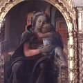 Filippo Lippi (Firenze 1406 circa - Spoleto 1469) - Madonna con il Bambino, datato 1437 - Tempera su tavola, 114 x 65 cm - Roma, Galleria Nazionale dArte 'Antica, Palazzo Barberini