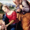 Raffaello - Sacra Famiglia con Agnello - Madrid, Museo Nazionale del Prado