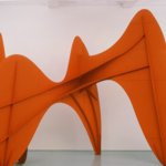 Alexander Calder 1898-1976 - La Grande vitesse [1:5 maquette intermedia], 1969 - Lamiera, bulloni e pittura - 259.1 x 342.9 x 236.2 cm - Calder Foundation, New York - © 2009 Calder Foundation, New York
