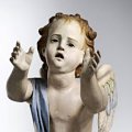 Cartapestaio leccese - Cristo morto con angeli, Cartapesta, cm 150 Cristo; angeli cm 70