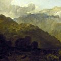 W. Turner, Paesaggio montano con lago, Olio su tela, 64,1x98,8 cm, 1799-1800, Cambridge, Fitzwilliam Museum