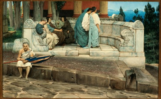 Un'esedra (An Exedra), 1871