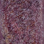 Mark Tobey - Calligraphy, 1968 - Tempera su carta, Dim: 35,5 x 26 cm