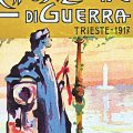 La citt in guerra. Vita quotidiana a Trieste (ex Pescheria): Una della cartoline della serie realizzata per l'Esposizione di guerra del 1917 (Collezione Ferluga)