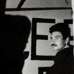 Mario Dondero, Jannis Kounellis, 1971, fotografia ai sali d'argento, 30x40 cm Copyright ©Mario Dondero, courtesy Massimo Minini