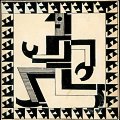 Fortunato Depero (1892-1960) - Corsa ad angolo retto, 1927 - China su cartoncino, 13�,8 cm - © F. Depero by SIAE 2008