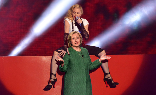 Madonna per Hillary Clinton