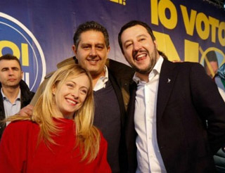 Giorgia Meloni - Giovanni Toti - Matteo Salvini
