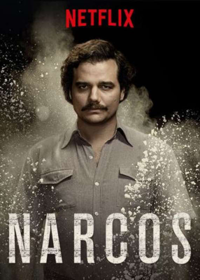 Wagner Moura nei panni di Escobar nella serie Narcos