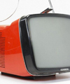 1962 - Televisore Doney per Brionvega con Marco Zanuso primo televisore portatile in Europa, con Marco Zanuso