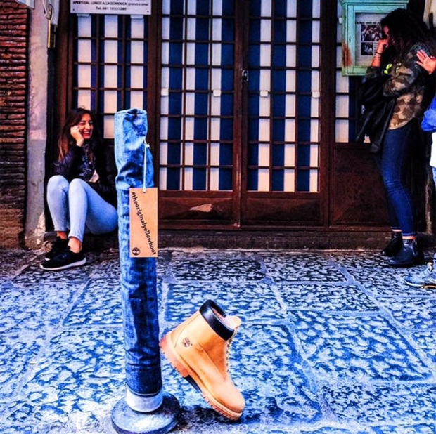 come vestono le timberland