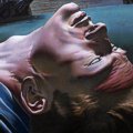 Nicola Verlato - The death of James Dean, from a drawing of Andy Warhol (partic. d'installazione), 2009, olio su tela, (hxb) cm 76x56, Courtesy Bonelli Arte Contemporanea, Mantova. foto  Max Yawney