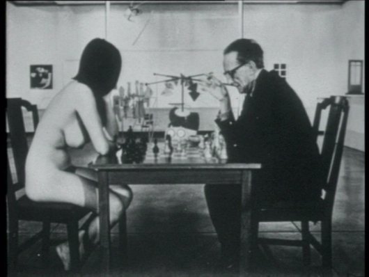Jeu d'checs avec Marcel Duchamp (Partita a scacchi con Marcel Duchamp) di Jean-Marie Drot, 1963-1964