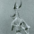 Bronzetto nuragico raffigurante un arciere (numero inventario 1990.1)