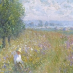 Claude Monet: Prato con pioppi, 1875 circa olio su tela, cm 54,5 x 65,5 Boston, Museum of Fine Arts Dono di David P. Kimball in memoria della moglie Clara Bertram Kimball, 1923