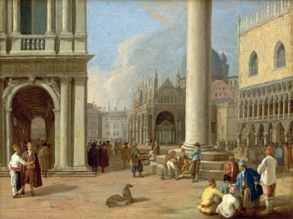 Un percorso tra dipinti di storia, ritratti, scene dinterni ... Dipinti su venezia