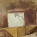 Giorgio Morandi: Paesaggio, 1943, olio su tela. Bologna, Museo Morandi
