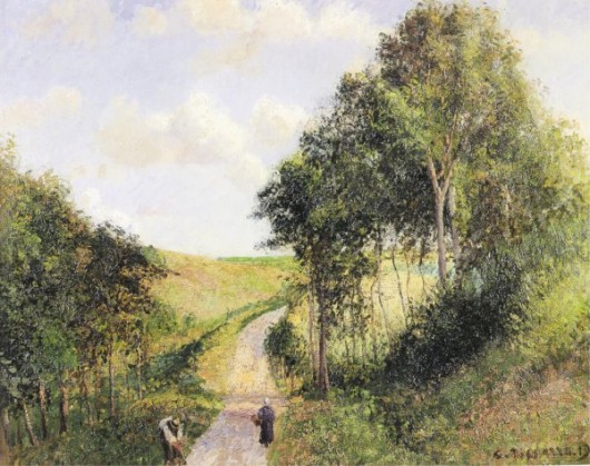 Paesaggio a Berneval - pomeriggio, 1900