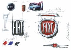 Studio preliminare marchio  FIAT Robilant Associati © Ttutti i diritti riservati