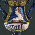 Pompeo di Brunamonte - Vaso biansato, prima met del '500 - Collezione Museo delle Ceramiche di Castelli