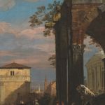 Antonio Canal, detto Canaletto e bottega - Capriccio con reminiscenze di Padova - Olio su tela - Courtesy Galleria Altomani, Milano