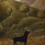 Carlo Carr - L'attesa, 1926 - Olio su tela, 95x100 cm - Collezione privata