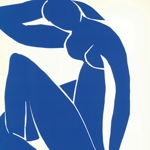 Henri Matisse - Nu bleu IX da Verve n35 e 36, vol. IX, Ultime opere di Matisse 1950-1954, dedicata alle carte tempere e ritagliate, Triade Editeur, Paris 1958 - 40 opere in colori litografati di Mourlot e 38 riproduzioni in nero, copertina concepita dall'artista - Collezione privata