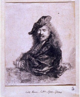 Incisione di Rembrandt