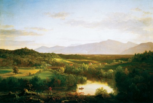 Fiume a Catskills, 1843