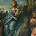 Bramantino, Fuga in Egitto, tavola, 1510-1515 circa - Orselina, Madonna del Sasso