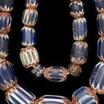 Perle a rosetta del XV-XVI secolo, inventate a Murano da Maria Barovier