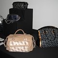 Prototipi di borse  realizzate dagli studenti del corso "Accessories design - Bags and leather goods"