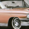 Cadillac Eldorado del 1959. Notare le grandi pinne posteriori con la fanaleria a forma di razzo