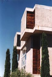 Arcosanti - Esterno edificio accoglienza